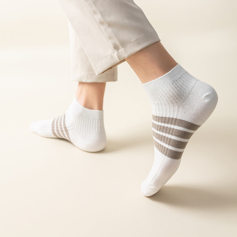 Pack de 10 Pares de Calcetines FourLines Desodorantes Antibacterianos Transpirables