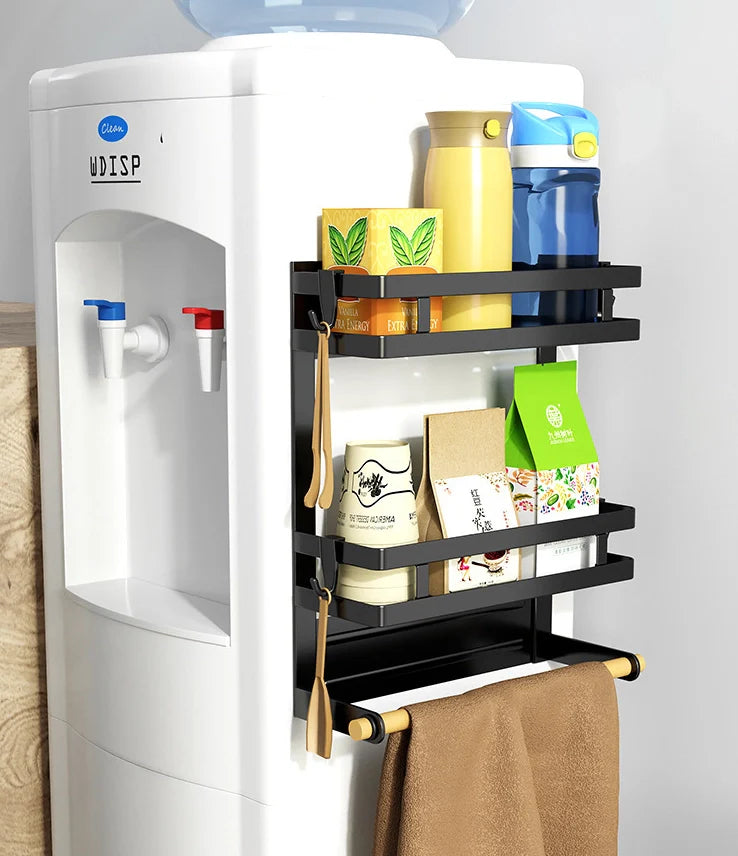 MagRack™ - Estante Magnético para Refrigerador con Estantería y Soporte para Toallas