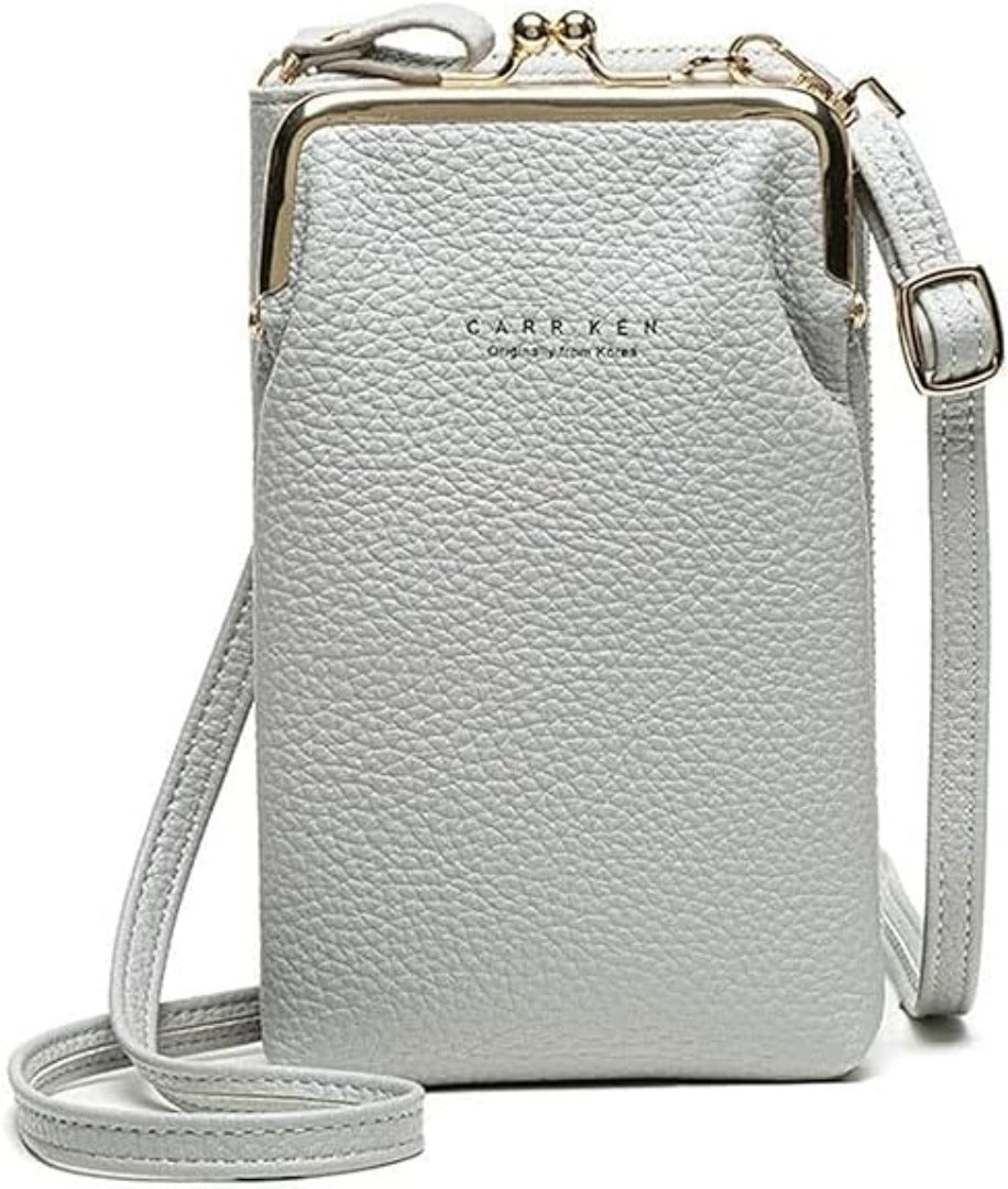 CardWallet© -  Morral con Monedero - 2 compartimientos Porta Celular