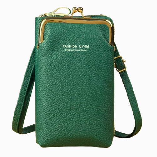 CardWallet© -  Morral con Monedero - 2 compartimientos Porta Celular