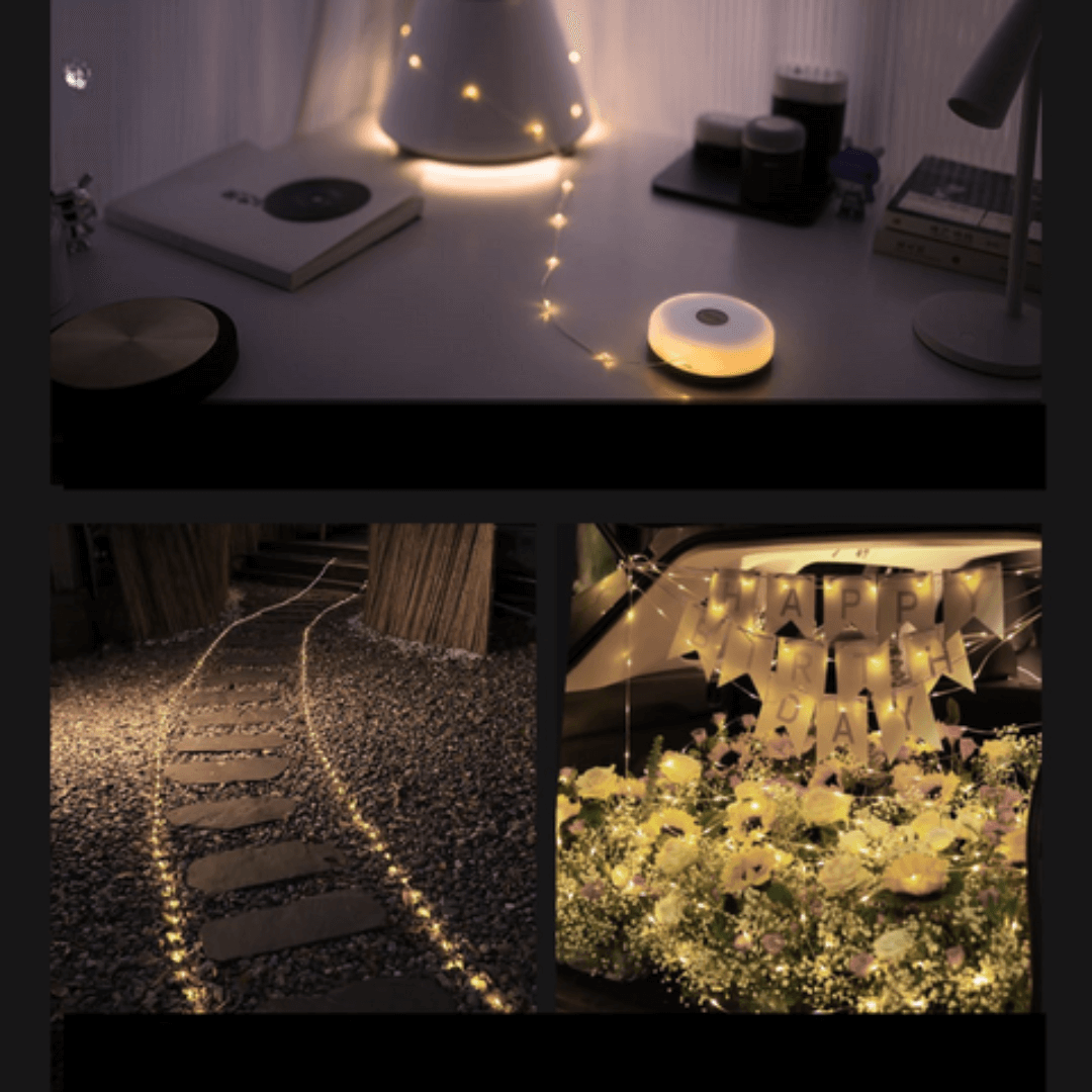 LightStrip™ -  Tira de Luz para Exteriores e Interiores con Lámpara Incorporada Recargable - Ilumina cada rincón con elegancia