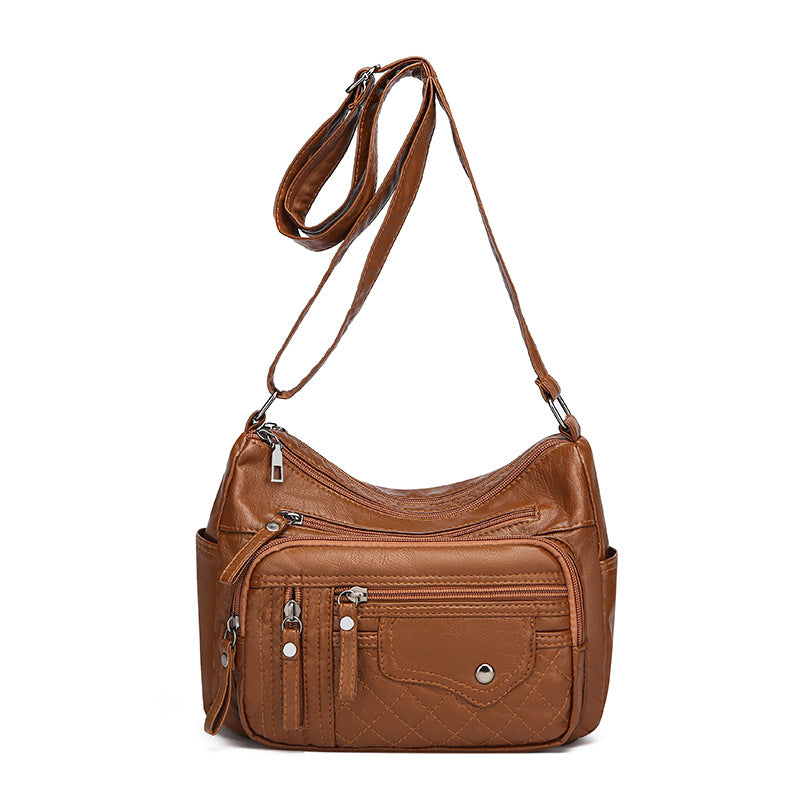 Bolso Daysi™ - Bolso de Hombro Cruzado de Cuero Pu conmúltiples compartimientos
