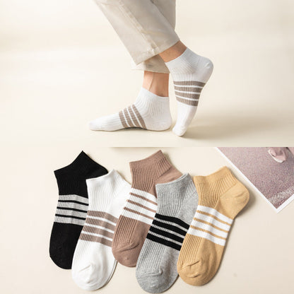Pack de 10 Pares de Calcetines FourLines Desodorantes Antibacterianos Transpirables