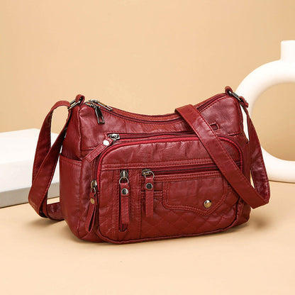 Bolso Daysi™ - Bolso de Hombro Cruzado de Cuero Pu conmúltiples compartimientos