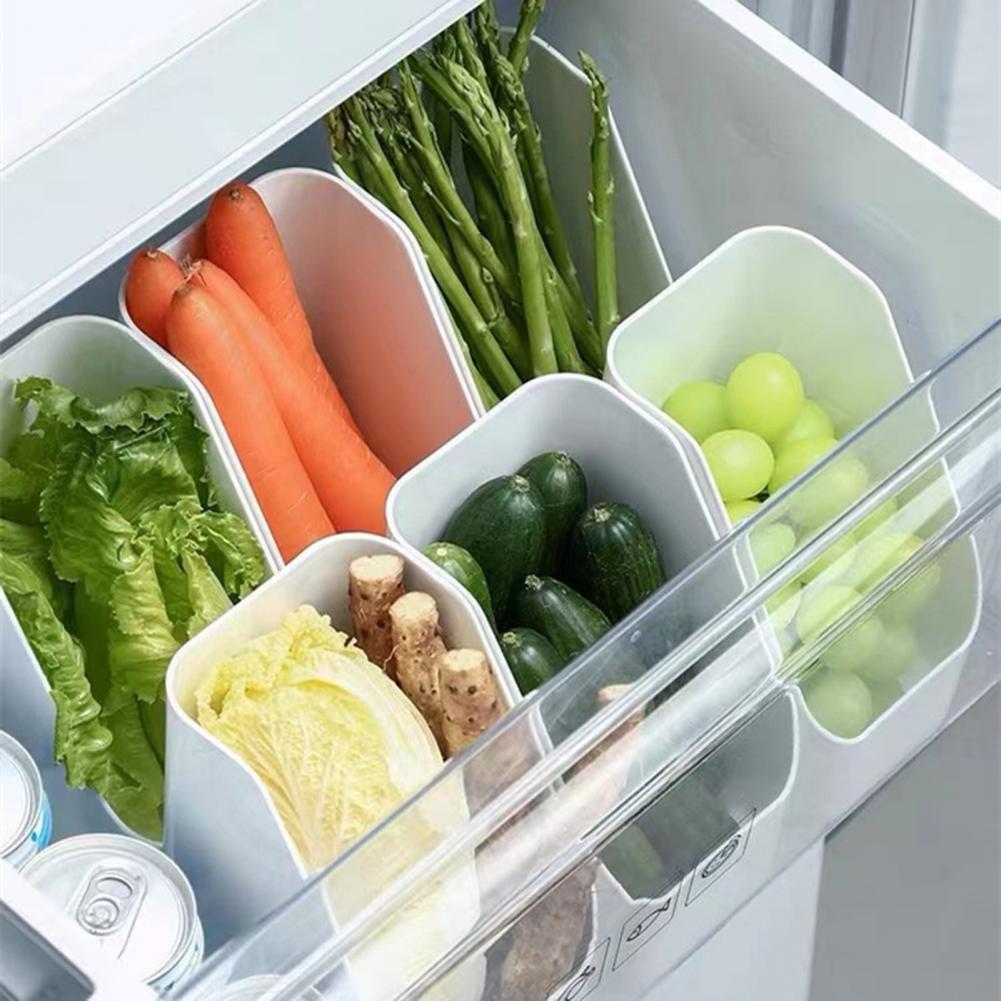 SpaceBins™ - Set de 2 Contenedores de Almacenamiento para el Hogar y Refrigeradora: Maximiza tu Espacio con Estilo