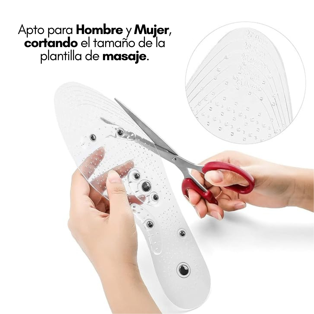 Plantillas de acupresión de infrarrojos