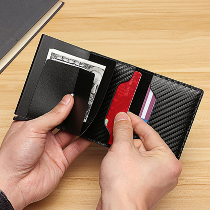 CarbonWallet© - Billetera Smart Wallet de Fibra de Carbono